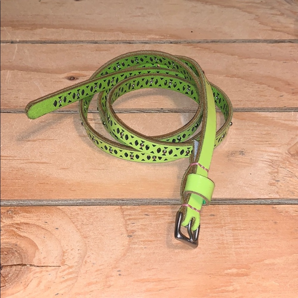 ⭐️SALE⭐️Lucky Brand .5” wide belt NEON FUN